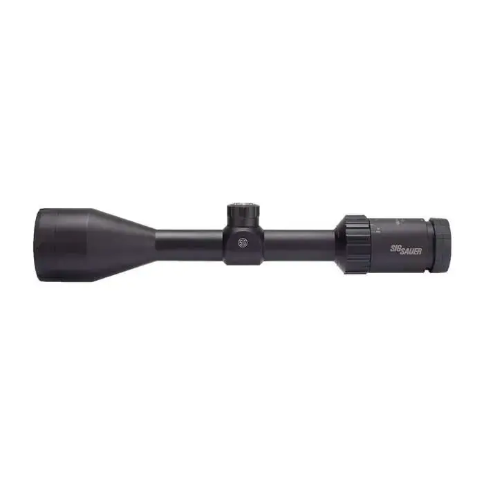 Sig Sauer Electro-Optics SOW33201 Whiskey3 3-9x 50mm Obj 35.00-11.89 ft @ 100 yds FOV 1" Tube Black Finish Quadplex (SFP)