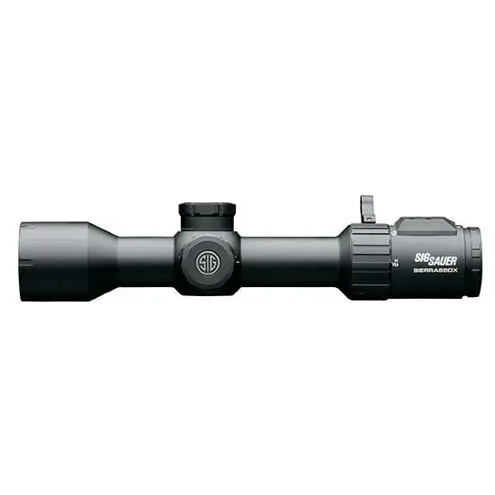 SIERRA6BDX RIFLE SCOPE, 2-12X40MM, 30MM, SFP, BDX-R2 DIGITAL BALLISTIC RETICLE, 0.25 MOA, BLACK