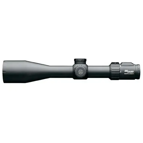 SIERRA6BDX RIFLE SCOPE, 5-30X56MM, 34MM, SFP, BDX-R2 DIGITAL BALLISTIC RETICLE, 0.25 MOA, BLACK