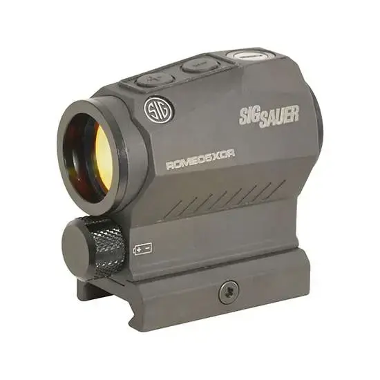 Sig Sauer Electro-Optics SOR52102 Romeo5XDR 1x 20mm Obj 65 MOA Circle/2 MOA Red Dot Black AAA (1)