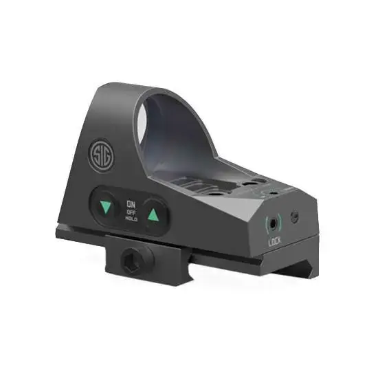 ROMEO3 REFLEX SIGHT, 1X25MM, 3 MOA RED DOT, 1.0 MOA ADJ, M1913 WITH RISER, GRAPHITE