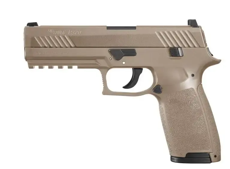AIRGUN, P320, .177CAL, 12 GRAM, 30 ROUND, COYOTE TAN