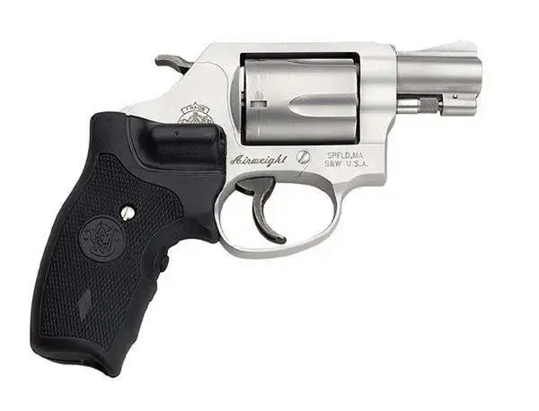 Smith & Wesson 163052 637 Airweight Crimson Trace Lasergrip 38 Special 5 Round 1.88" Stainless Steel Aluminum Alloy Black Polymer/Crimson Trace Laser