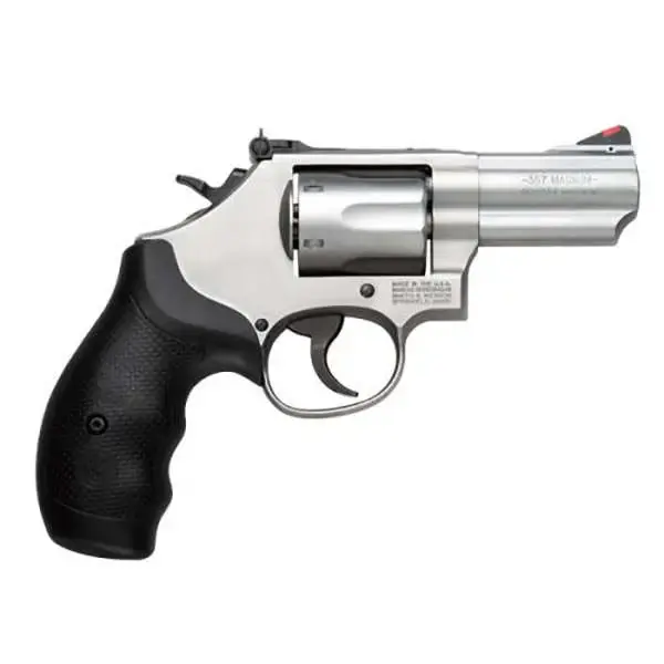 S&W Model 66 Combat Magnum 357 Mag Stainless Steel 2.75" 2 Piece Barrel, 6rd Cylinder & K-Frame