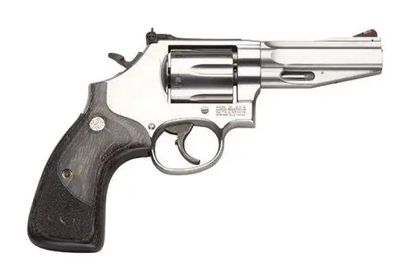 Smith & Wesson 178012 686 Pro SSR Single/Double 357 Magnum 4" 6 Wood Stainless