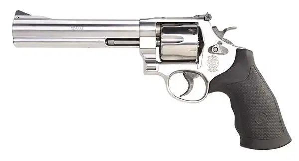 Smith & Wesson 12462 610 10mm Auto 6 Round 6.50" Stainless Steel Black Polymer