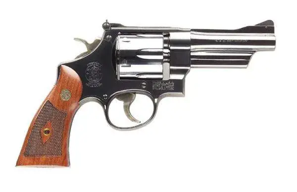 Smith & Wesson 150339 27 Classic Single/Double 357 Magnum 4" 6 rd Walnut Grip Blued