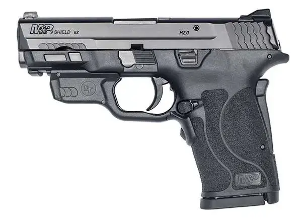 S&W M&P9 Shield EZ 9MM NTS CRIMSON TRACE RED LASERGUARD