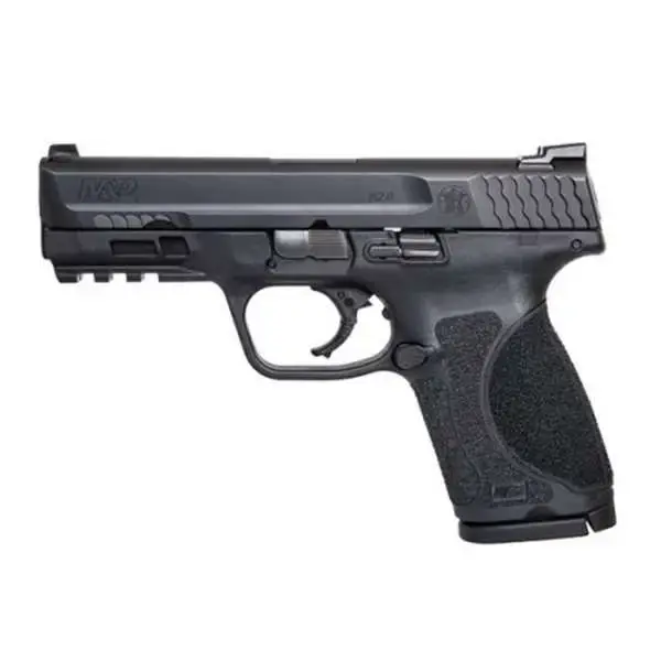 Smith & Wesson 11688 M&P M2.0 Compact 9mm Luger 3.60" 15+1 Black Black Armornite Stainless Steel Black Interchangeable Backstrap Grip No Manual Safety