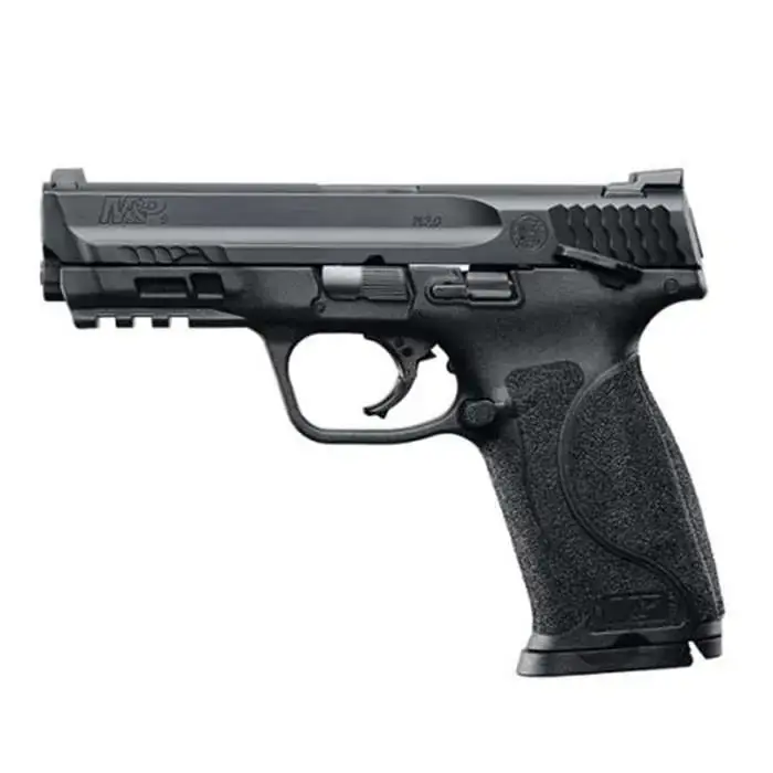 Smith & Wesson 11524 M&P M2.0 9mm Luger 4.25" 17+1 Black Stainless Steel Black Interchangeable Backstrap Grip