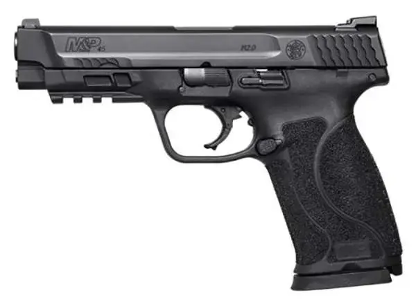 Smith & Wesson 11523 M&P M2.0 45 ACP 4.50" 10+1 Black Armornite Stainless Steel Interchangeable Backstrap Grip