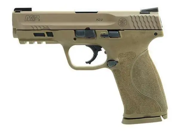 Smith & Wesson 11767 M&P M2.0 9mm Luger 4.25" 17+1 Flat Dark Earth Truglo TFX Sights
