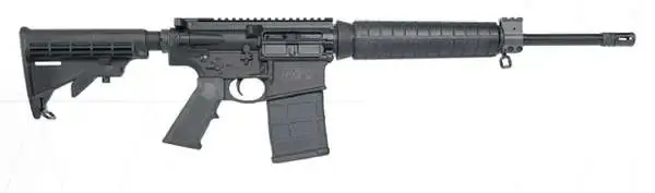Smith & Wesson 11532 M&P10 Sport OR 308 Win,7.62x51mm NATO 16" 20+1 Matte Black 6 Position Stock