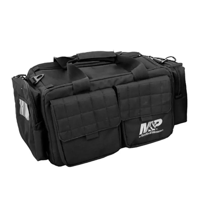 M&P Accessories 110023 Officer Tactical Range Bag 22" Black Nylon