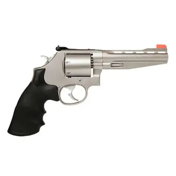 Smith & Wesson 11760 686 Plus Performance Center 357 Mag 7 Round 5" Stainless Steel Black Polymer