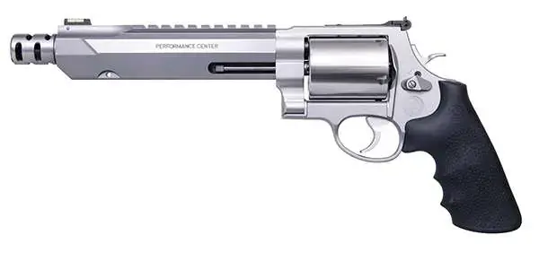 Smith & Wesson 11626 460 Performance Center XVR 460 S&W Mag 5 Round 7.50" Stainless Steel Black Polymer