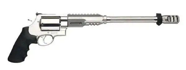 Smith & Wesson 170339 460 XVR 460 S&W Mag 5 Round 14" Stainless Steel Black Polymer