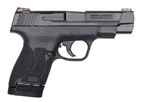 Smith & Wesson 11796 M&P Shield M2.0 Performance Center 40 S&W 4" 6+1 & 7+1 Black Armornite Stainless Steel Black Polymer Grip