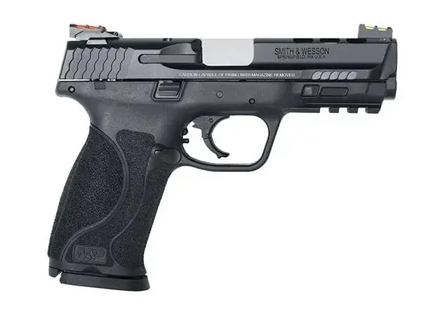 Smith & Wesson 11823 M&P Performance Center M2.0 40 S&W 4.25" 15+1 NTS Matte Black Black Armornite Stainless Steel Ported Black Interchangeable Backstrap Grip