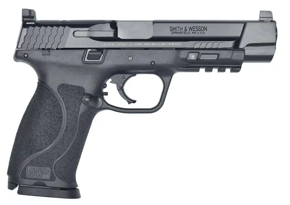 Smith & Wesson 11829 M&P Performance Center Pro M2.0 40 S&W 5" 15+1 NTS Matte Black Black Armornite Stainless Steel Black Interchangeable Backstrap Grip C.O.R.E.