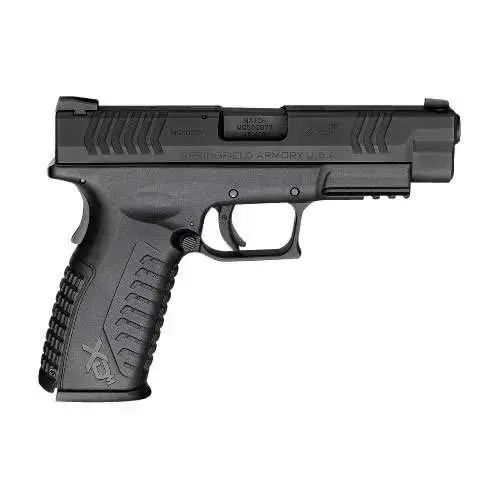 Springfield Armory XDM94545BHCE XD-M Full Size 45 ACP 4.50" 13+1 Black Black Interchangeable Backstrap Grip