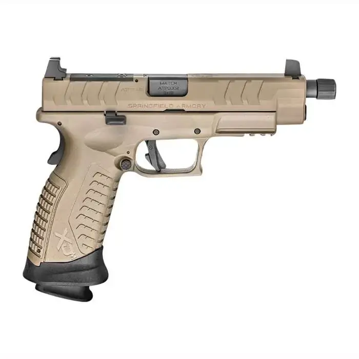 Springfield Armory XDMET9459FHCOSP XD-M Elite 9mm Luger 4.50" TB 22+1 Flat Dark Earth Interchangeable Backstrap Grip