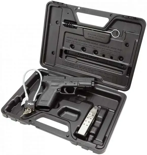 Springfield Armory XD9102 XD *CA Compliant 40 S&W 4" 10+1 Black Black Polymer Grip