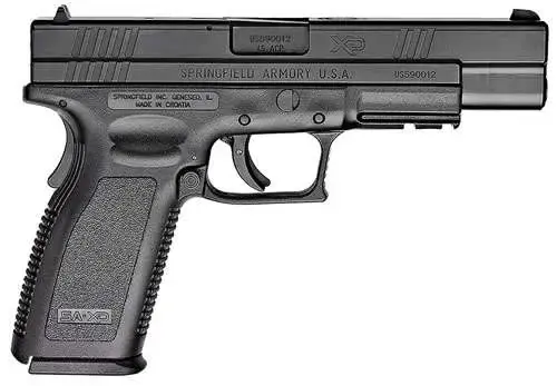 Springfield Armory XD9621 XD Service *CA Compliant 45 ACP 5" 10+1 Black Black Polymer Grip