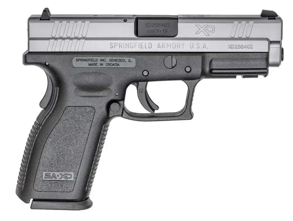 Springfield Armory XD9301 XD Service *CA Compliant 9mm Luger 4" 10+1 Black Stainless Steel Slide Black Polymer Grip