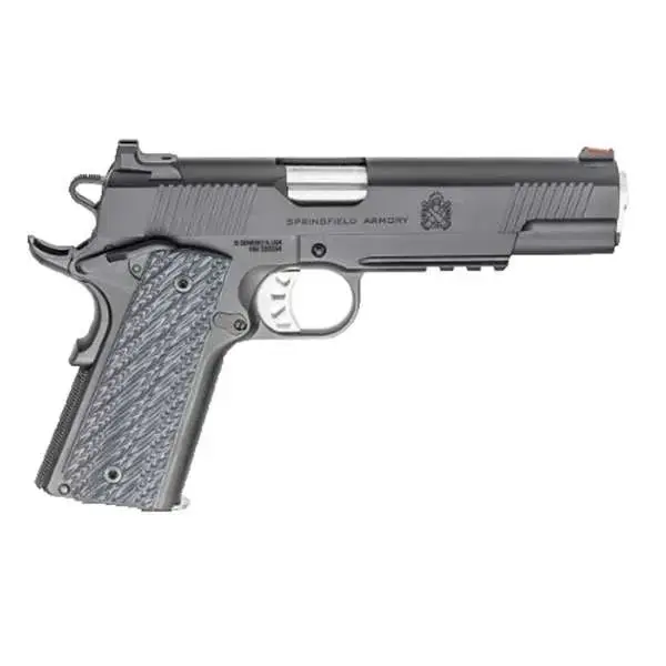 Springfield Armory PI9110E 1911 Range Officer Elite Operator 10mm Auto 5" 8+1 Black Black/Gray G10 Grip