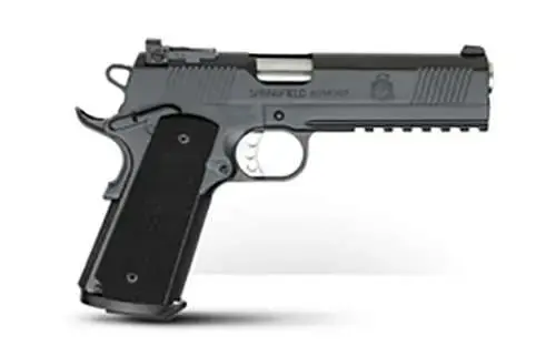 Springfield Armory PC9105LCA18 1911 TRP Operator *CA Compliant 45 ACP 5" 7+1 Black Armory Kote Black G10 Grip