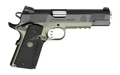 Springfield1911 Loaded Operator *CA Compliant 45 ACP 5" 7+1 OD Green Armory Kote