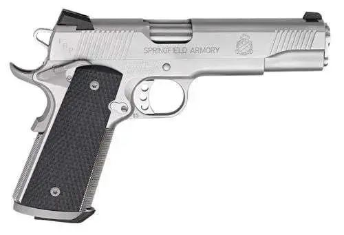 Springfield Armory PC9107LCA18 1911 TRP *CA Compliant 45 ACP 5" 7+1 Stainless Steel Black G10 Grip Night Sights