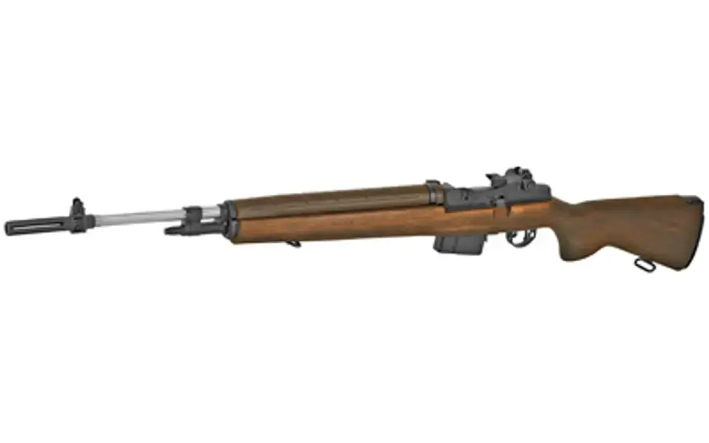 Springfield Armory SA9802 M1A Super Match 308 Win 22" 10+1 Walnut Stock Black Parkerized Stainless Steel