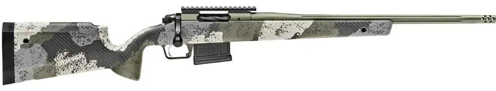 Springfield Armory BAW920308G 2020 WayPoint 308 Win,7.62x51mm NATO 5+1 20" Evergreen Camo Hybrid Profile w/M-LOK Stock Mil-Spec Green Cerakote Right Hand