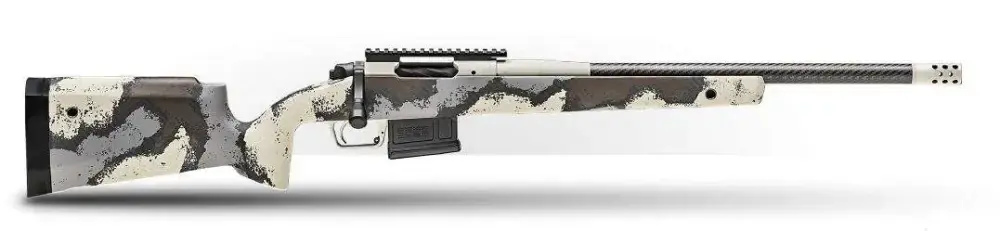 Springfield Armory BAW9206CMCFD 2020 WayPoint 6mm Creedmoor 5+1 20" CF Ridgeline Camo Hybrid Profile w/M-LOK Stock Desert Verde Cerakote Right Hand