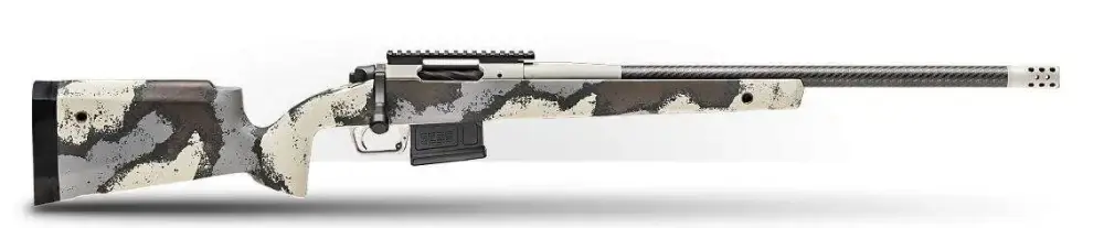 Springfield Armory BAW92265CMCFD 2020 WayPoint 6mm Creedmoor 5+1 20" CF Ridgeline Camo Hybrid Profile w/M-LOK Stock Desert Verde Cerakote Right Hand