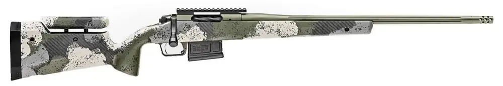 Springfield Armory BAW92265CMGA 2020 WayPoint 6.5 Creedmoor 5+1 22" Evergreen Camo Hybrid Profile w/Adjustable Cheek Comb Stock Mil-Spec Green Cerakote Right Hand