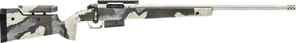 Springfield Armory BAW92465PRCDA 2020 WayPoint 6.5 PRC 3+1 24" Ridgeline Camo Hybrid Profile w/Adjustable Cheek Comb Stock Desert Verde Cerakote Right Hand