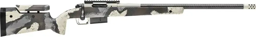 Springfield Armory BAW92465PRCCFDA 2020 WayPoint 6.5 PRC 3+1 24" CF Ridgeline Camo Hybrid Profile w/Adj Cheek Comb & M-LOK Stock Desert Verde Cerakote Right Hand
