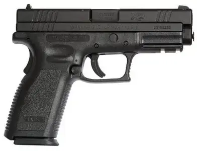 Springfield Armory XD9101HC XD Service 9mm Luger Double 4" 16+1 Black Polymer Grip/Frame Black Melonite Slide