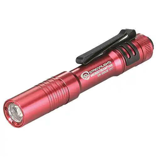 MicroStream USB w/ 5" USB cord-Box-Red