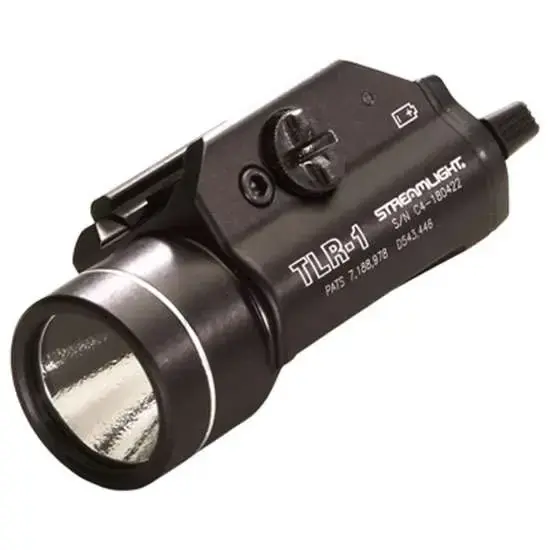 Streamlight 69110 TLR-1 Weapon Light White LED 300 Lumens Black Anodized Aluminum