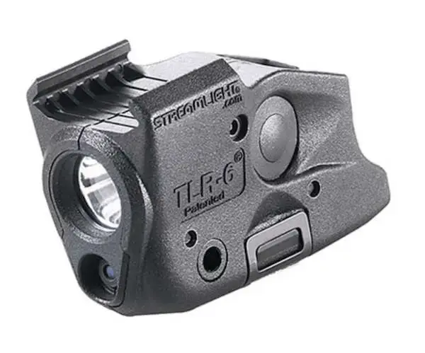Streamlight 69284 TLR-6 Weapon Light Handgun Sig P365 White LED 100 Lumens Red Laser Black Polymer