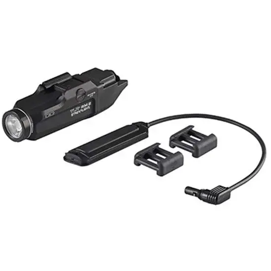 Streamlight 69450 TLR RM 2 with Remote Pressure Switch White 1000 Lumens CR123A Lithium Battery Black Aluminum