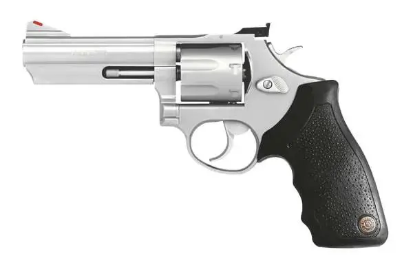 Taurus 2660049 Mod 66 357 RemMag 4" 7rd Adj Sight Blk Syn Grip Matte SS