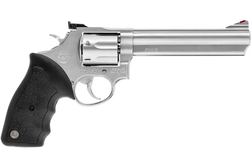 Taurus 2660069 Mod 66 357 RemMag 6" 7rd Adj Sight Blk Syn Grip Matte SS