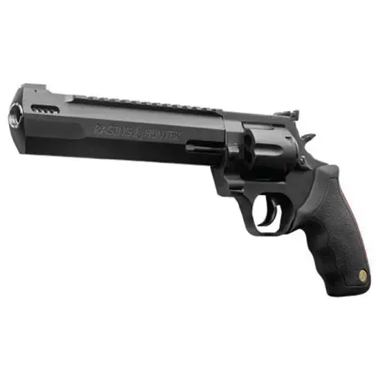 Taurus 2440081RHDLX Raging Hunter 44 Rem Mag 6 Round 8.38" Matte Black Aluminum Rubber w/Cushioned Insert Grip Deluxe Case