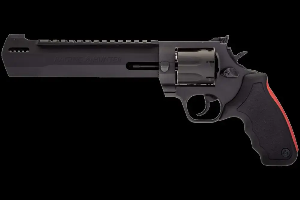 Taurus 2357081RH Raging Hunter 357 Mag 7 Round 8.38" Black Aluminum Black Rubber Cushion Insert Grip