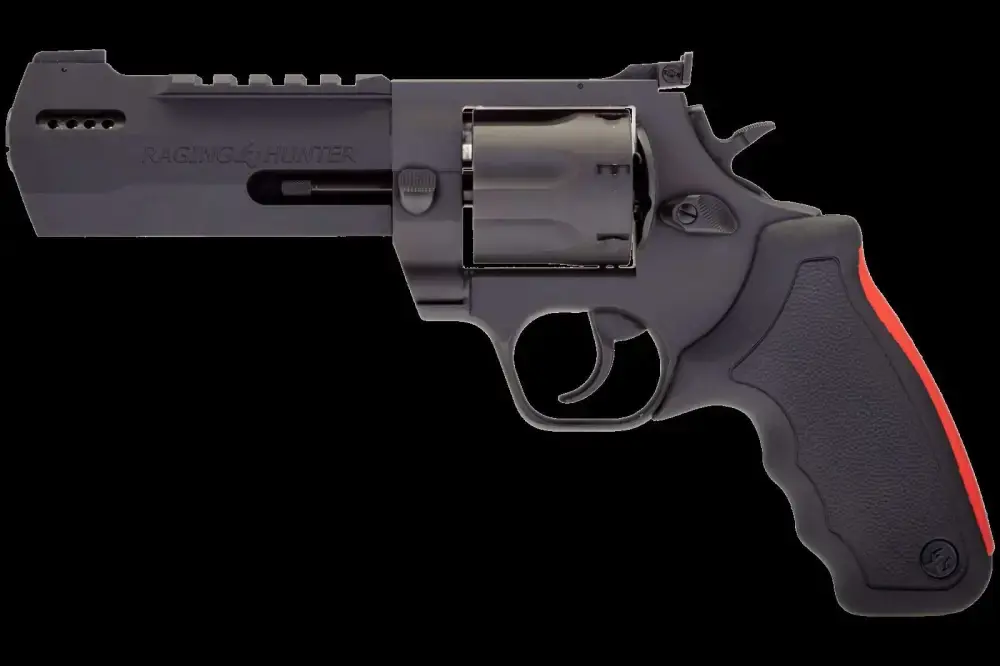Taurus 2357051RH Raging Hunter 357 Mag 7 Round 5.13" Black Aluminum Black Rubber Cushion Insert Grip